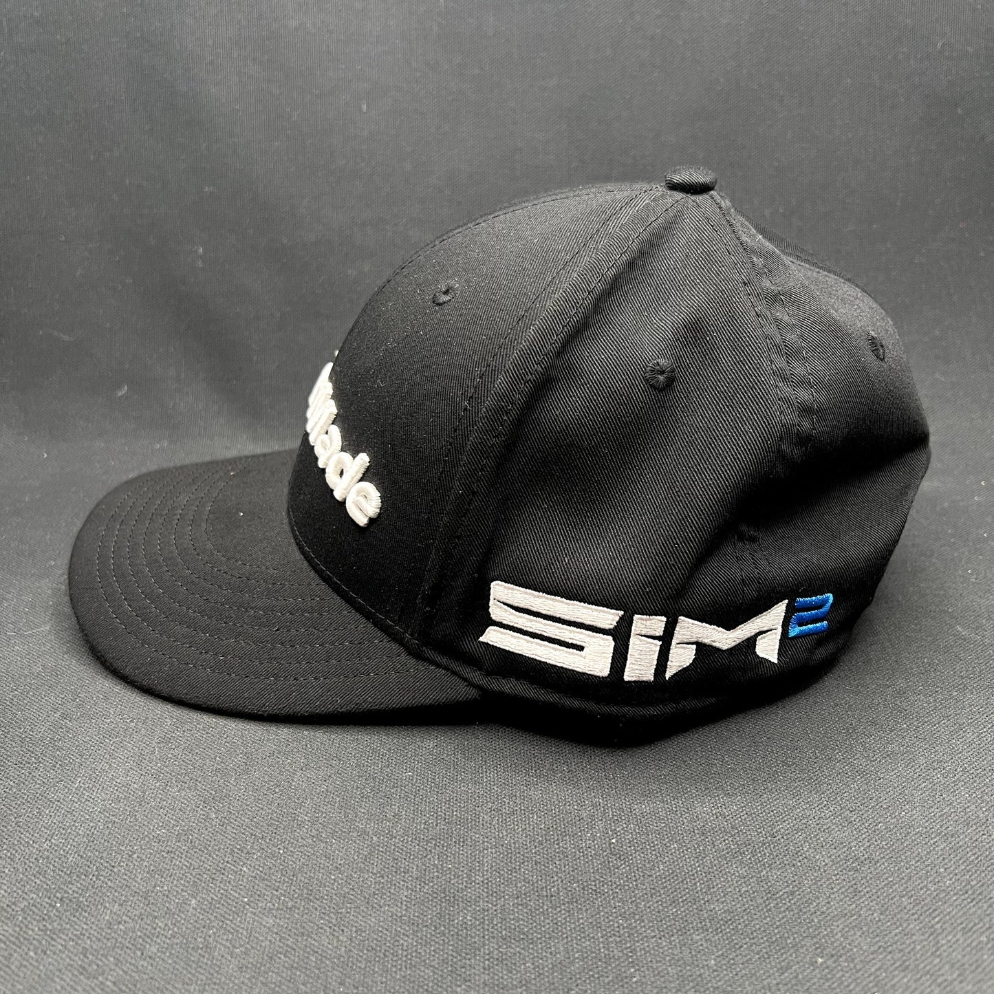 TaylorMade TP5 Golf Snapback Hat Black Adjustable Cap