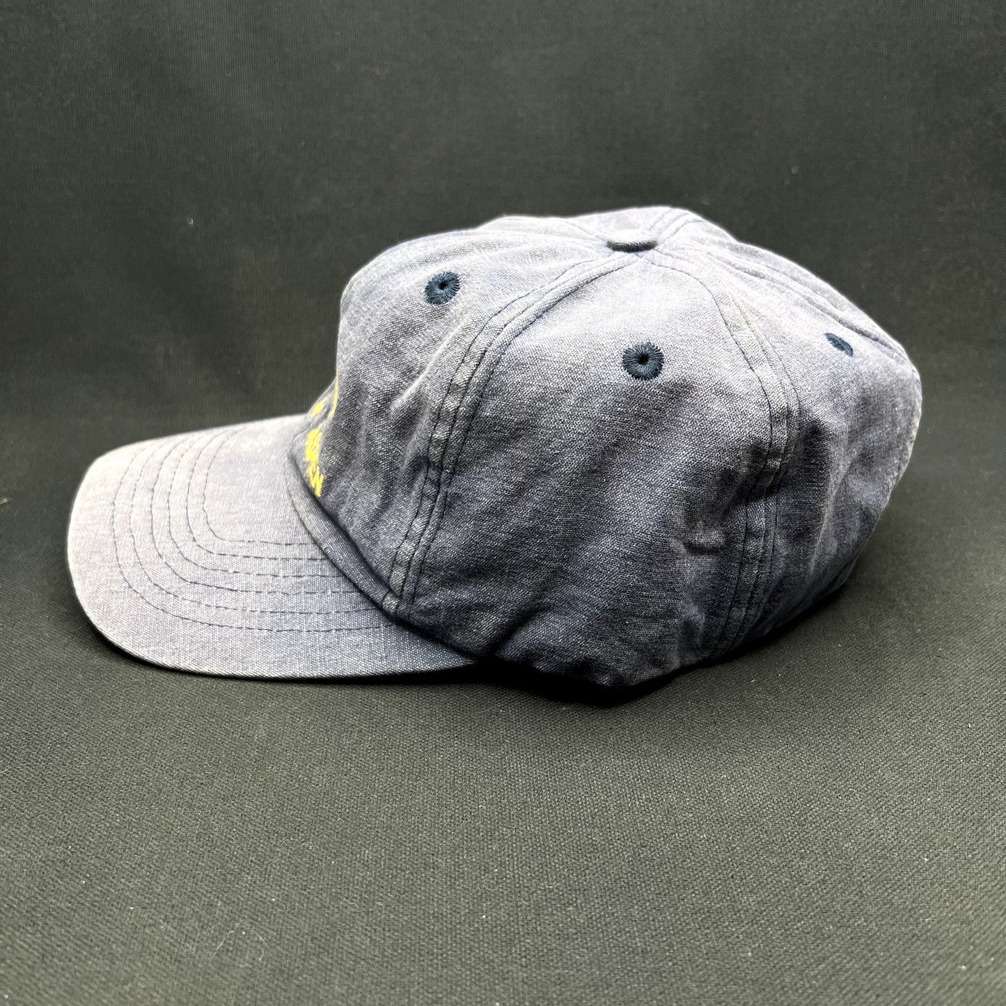 Vintage Land Rover 24 Hours of Aspen Strapback Hat Blue Distressed Endurance