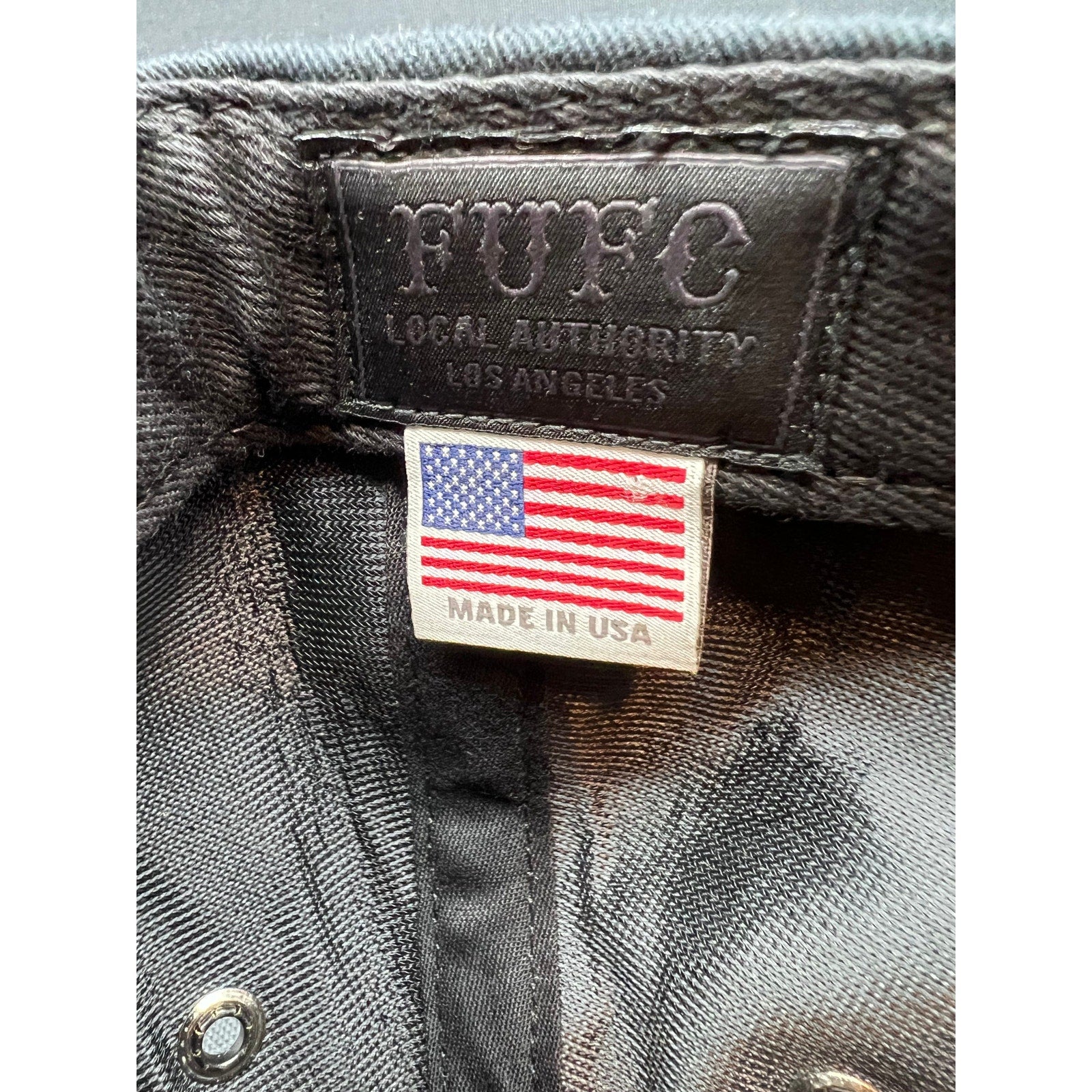 FUFC × Local Authority Los Angeles F***ed Up Friends Club Snapback  Made in USA