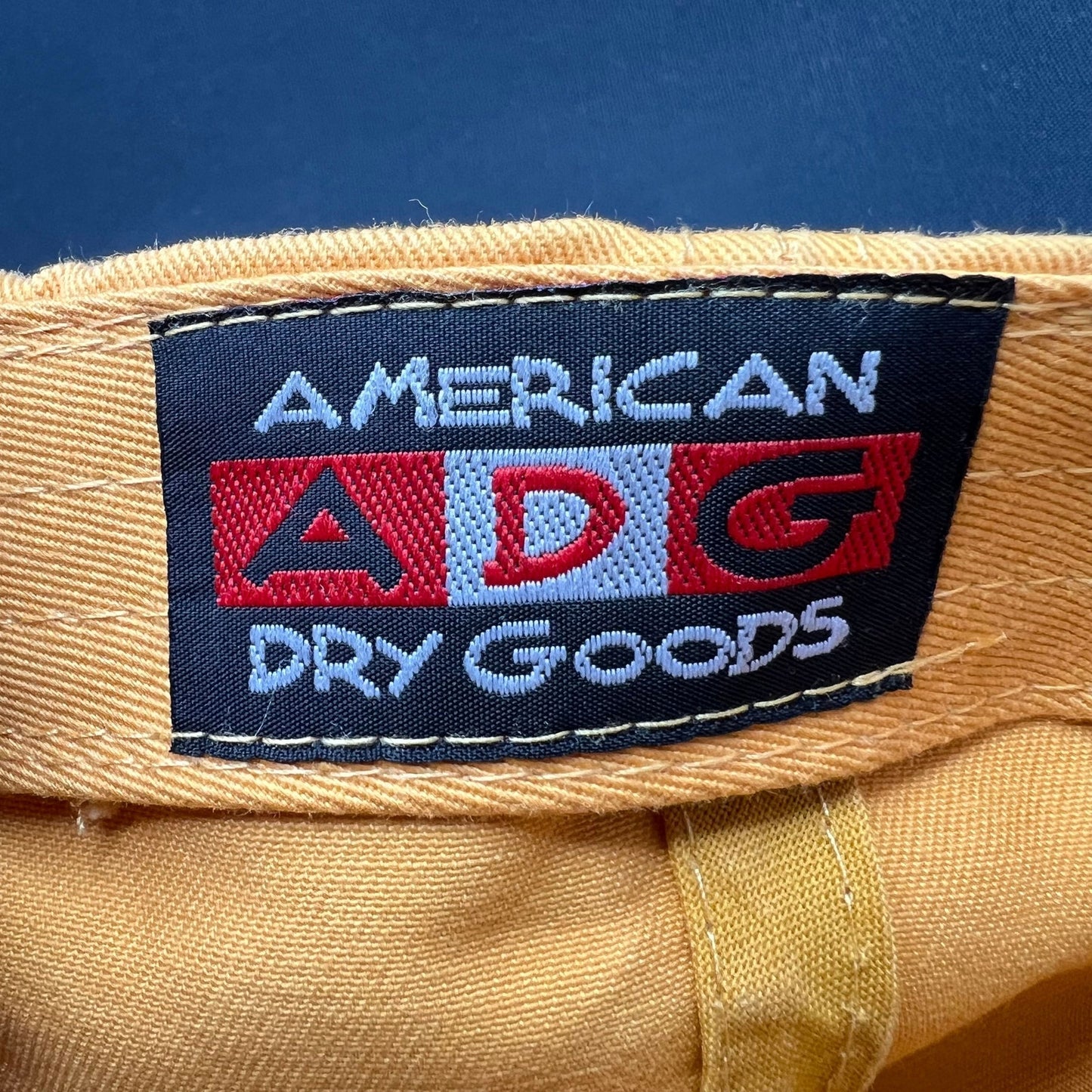 Trashmasters Strapback Hat Tan Golf Dad Cap American ADG Vintage