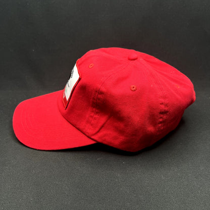 Quest Kodiak Clay Lacy Aviation Strapback Hat Red Bear Aircraft Pilot Cap