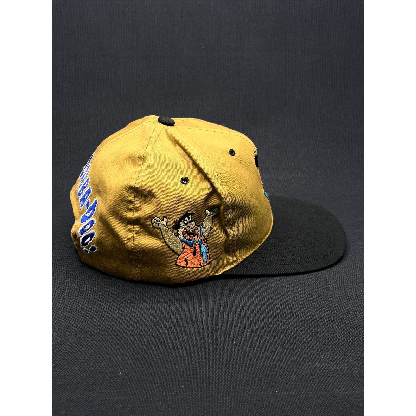 Vintage 1993 The Flintstones Fred Flintstone Snapback Hat – American Needle
