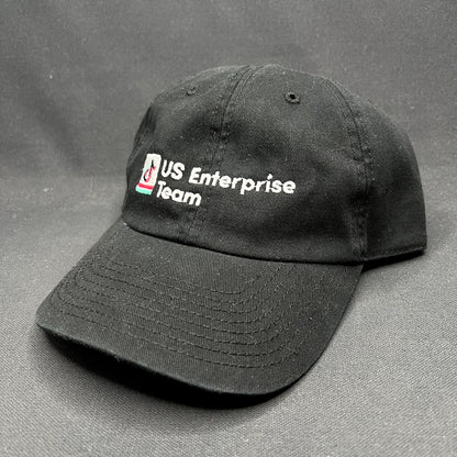 TikTok US Enterprise Team Strapback Hat Drop The Beat Black Cap