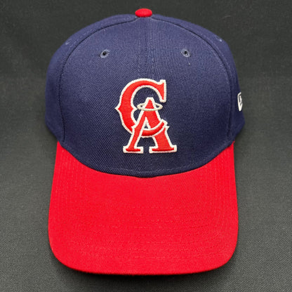 M/L Anaheim Angels Cooperstown New Era 39THIRTY Hat Navy Red MLB