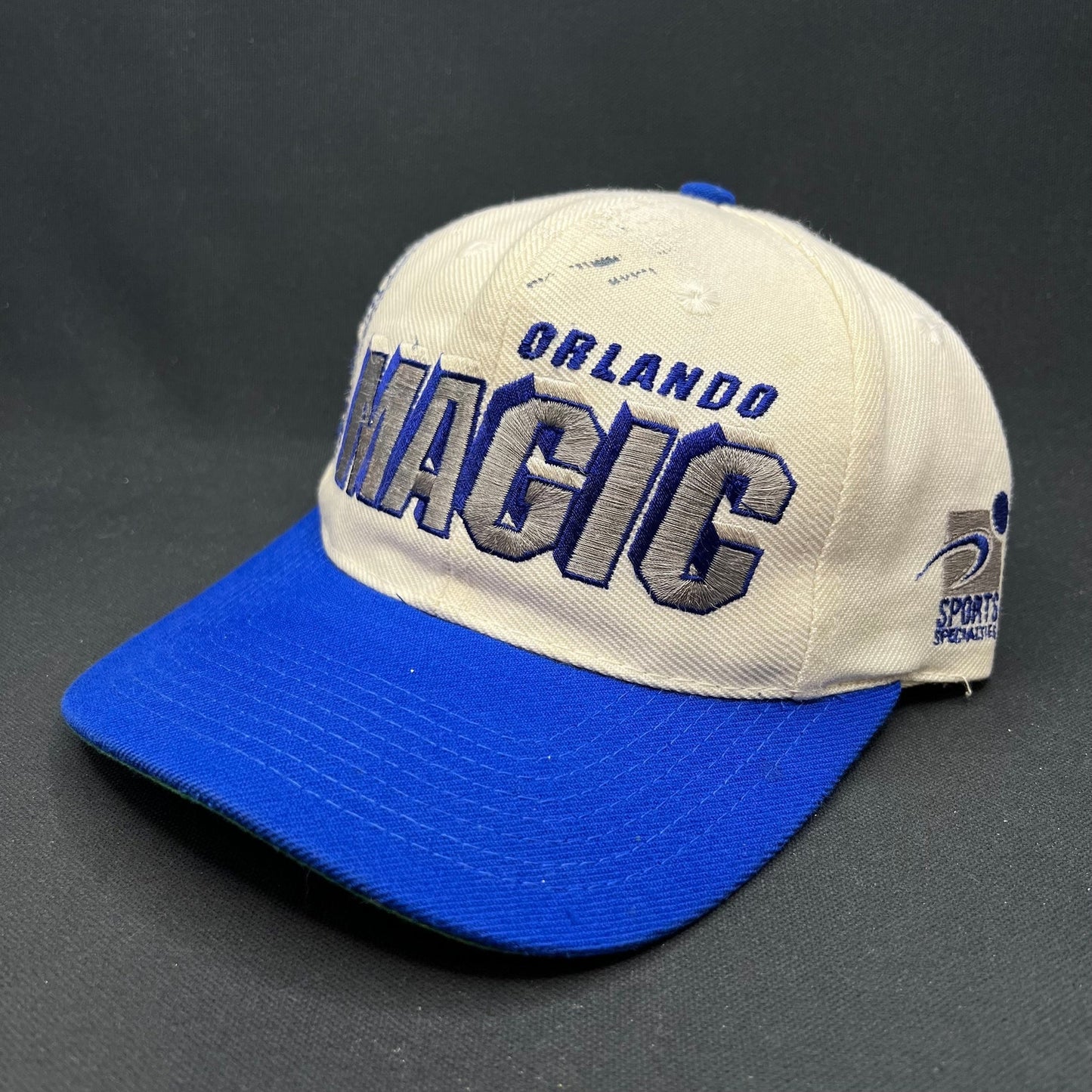 Vintage Orlando Magic Shadow Snapback Sports Specialties NBA Hat See Description