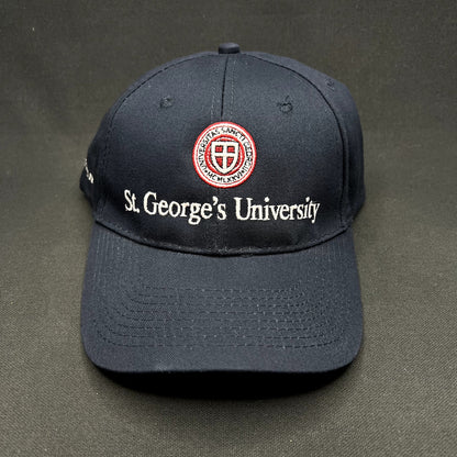 St. George’s University Strapback Hat Port & Company Medical School Cap Navy