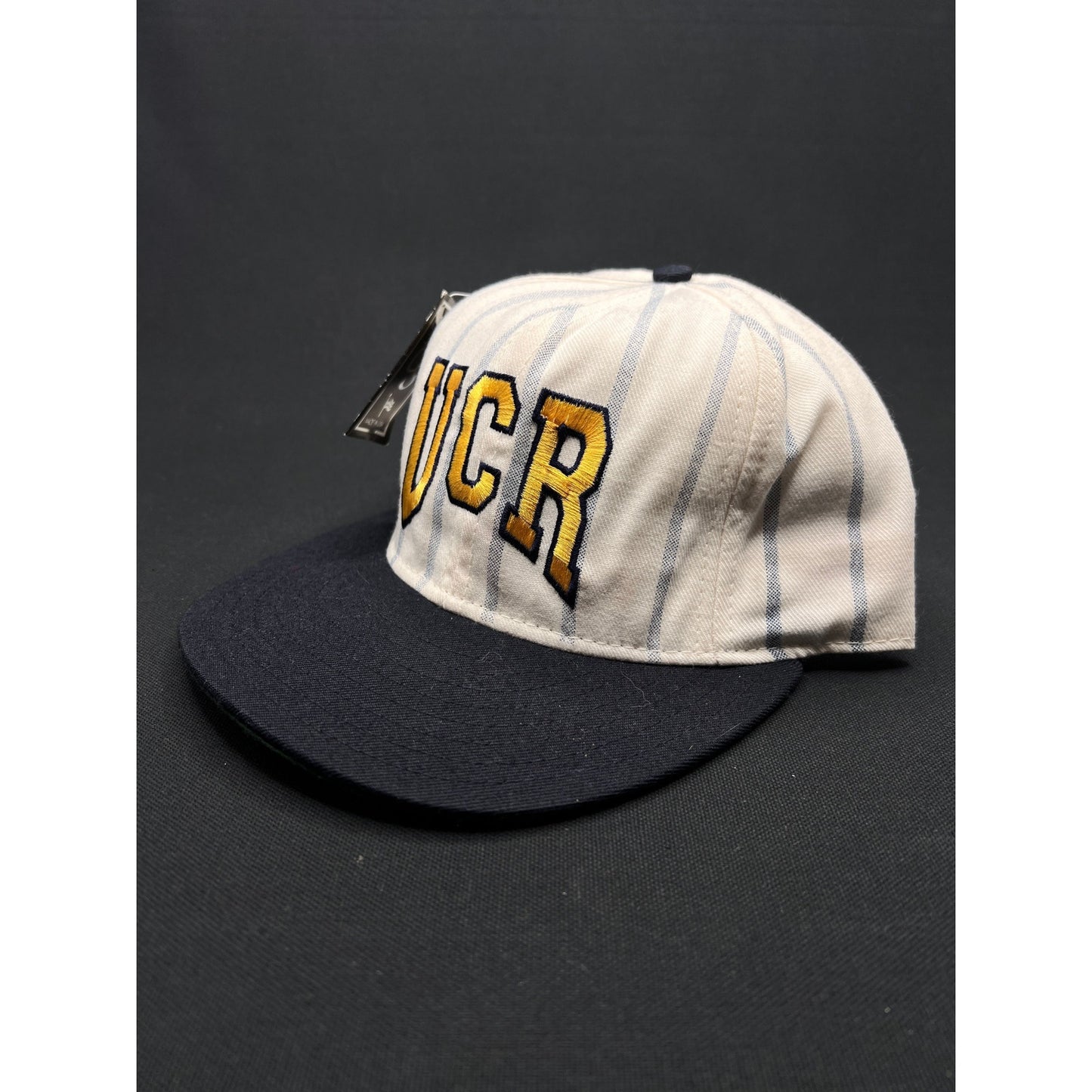 Vintage 90s UCR Pinstripe Snapback Hat New With Tags – Classic Sportswear USA Made