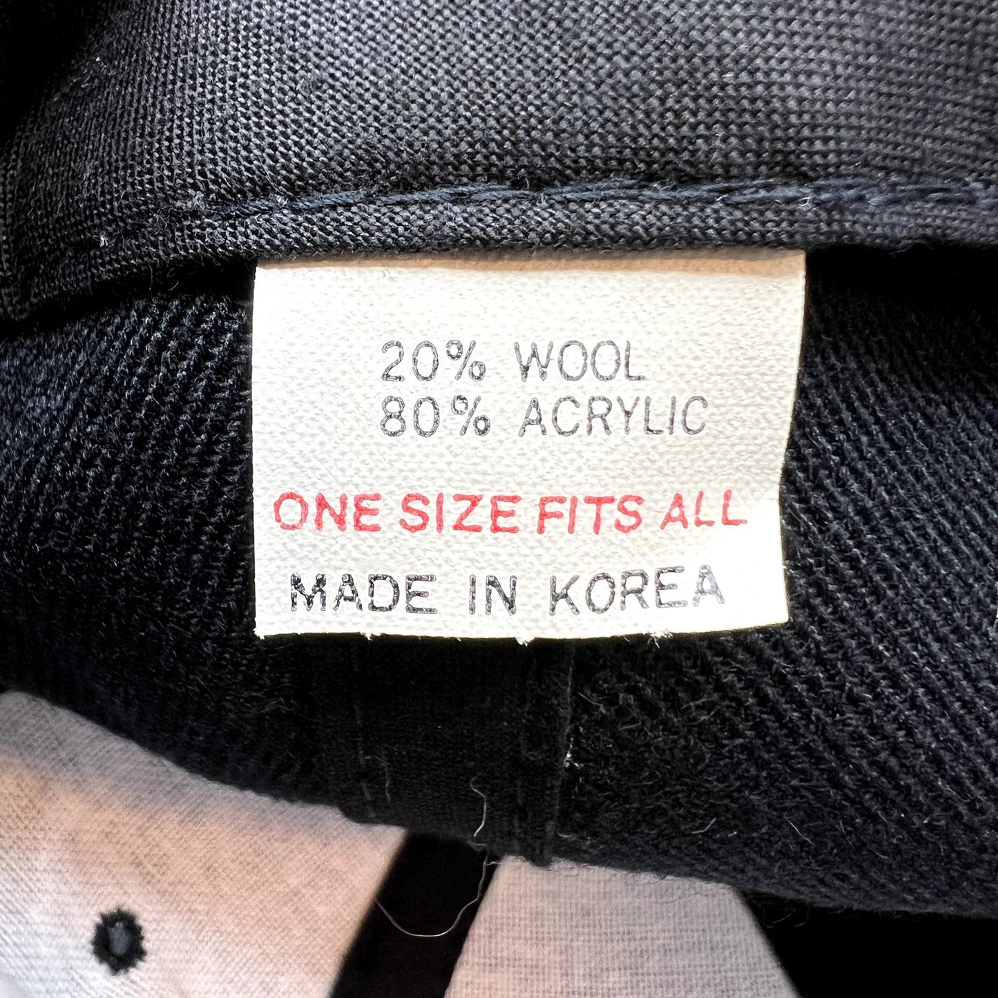 Vintage 1996 Rose Bowl Northwestern Wildcats Snapback Hat Korea
