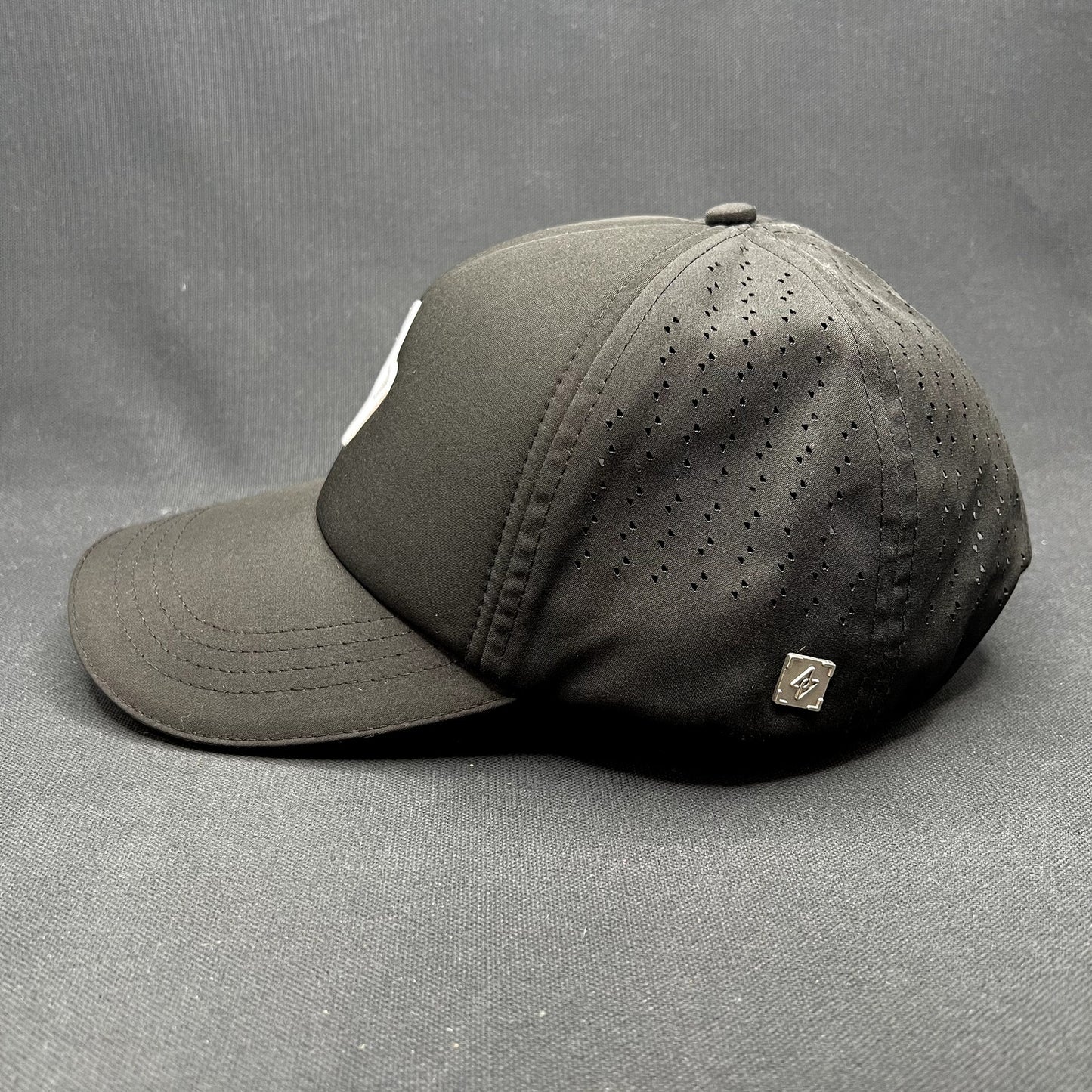 LGCY Performance Strapback Hat Black Athletic Tech Cap
