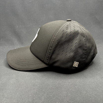 LGCY Performance Strapback Hat Black Athletic Tech Cap
