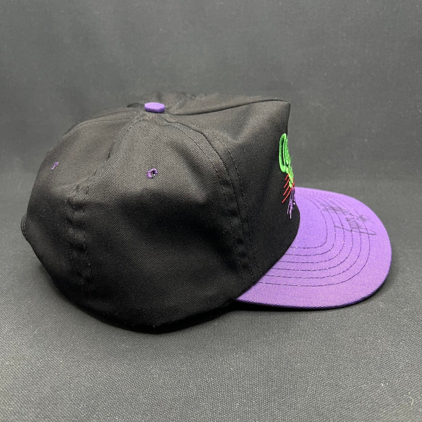 Vintage Quaker State Racing Snapback USA Competitor Hat Signed