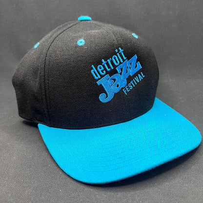 Vintage Detroit Jazz Festival Snapback Hat Yupoong Classics