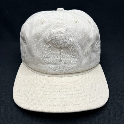 Vintage Y2K Ojai Surf Club Strapback Hat USA Made Minimal