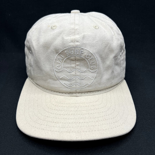Vintage Y2K Ojai Surf Club Strapback Hat USA Made Minimal