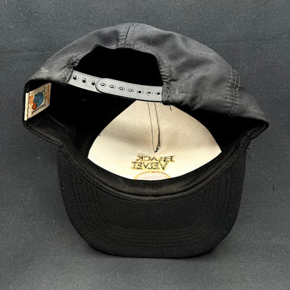 Vintage Black Velvet Premium Blended Canadian Whisky Snapback Hat Universal