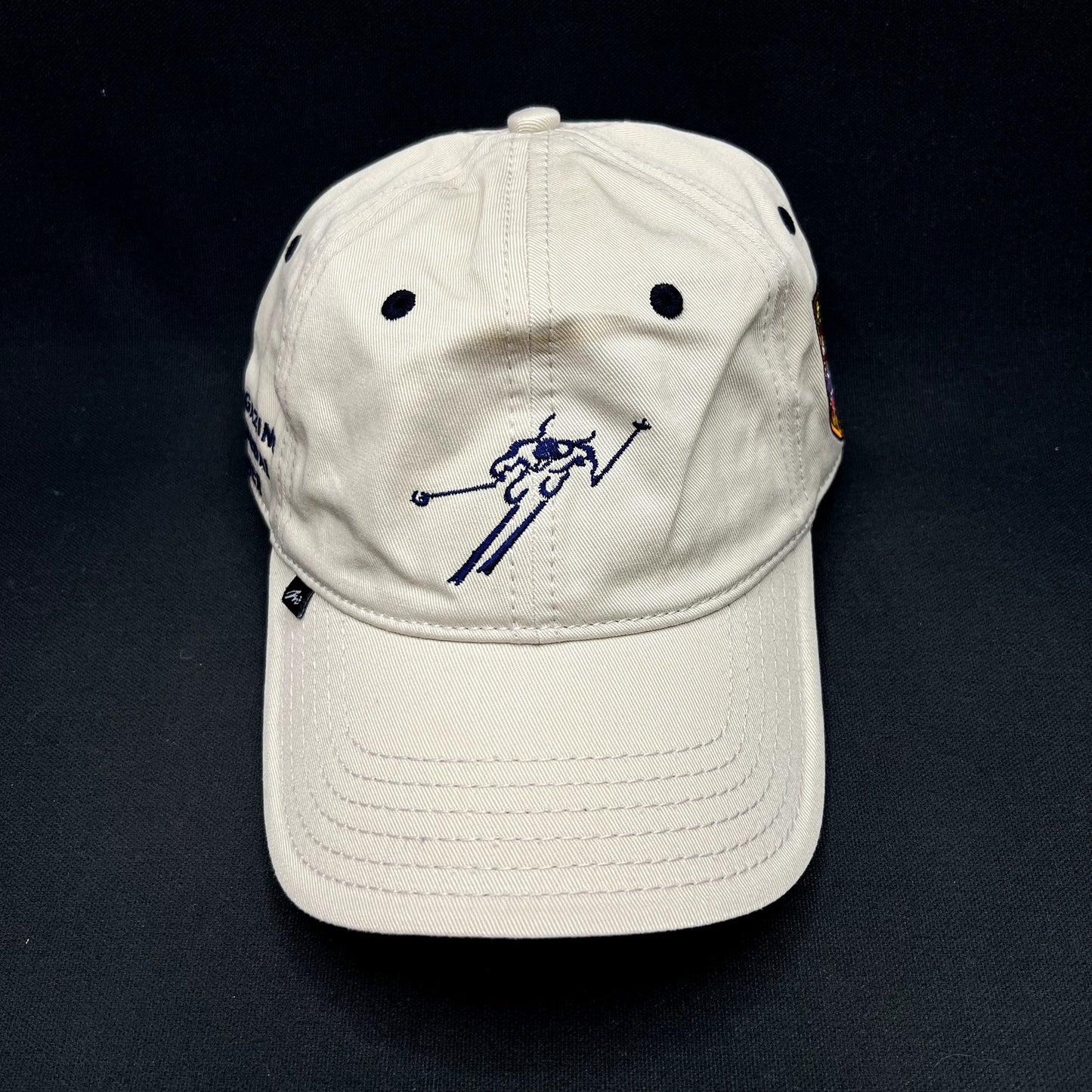 Vintage Aspen Ski Magazine Gold Medal Winner Strapback Hat Durrance Sports