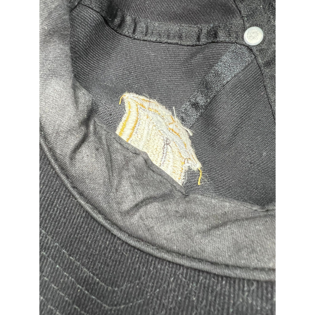 Vintage 1997 Rolling Stones Bridges to Babylon Tour Band Hat Black Snapback