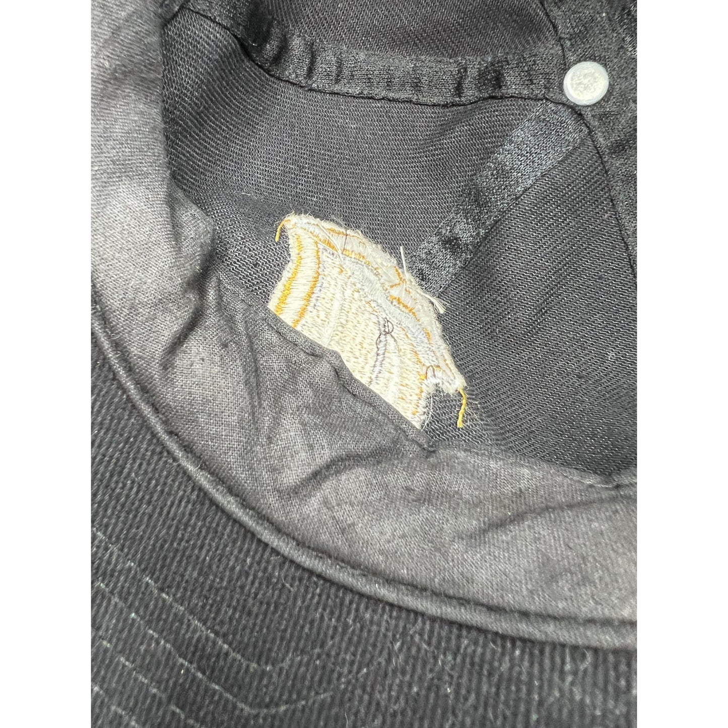 Vintage 1997 Rolling Stones Bridges to Babylon Tour Band Hat Black Snapback