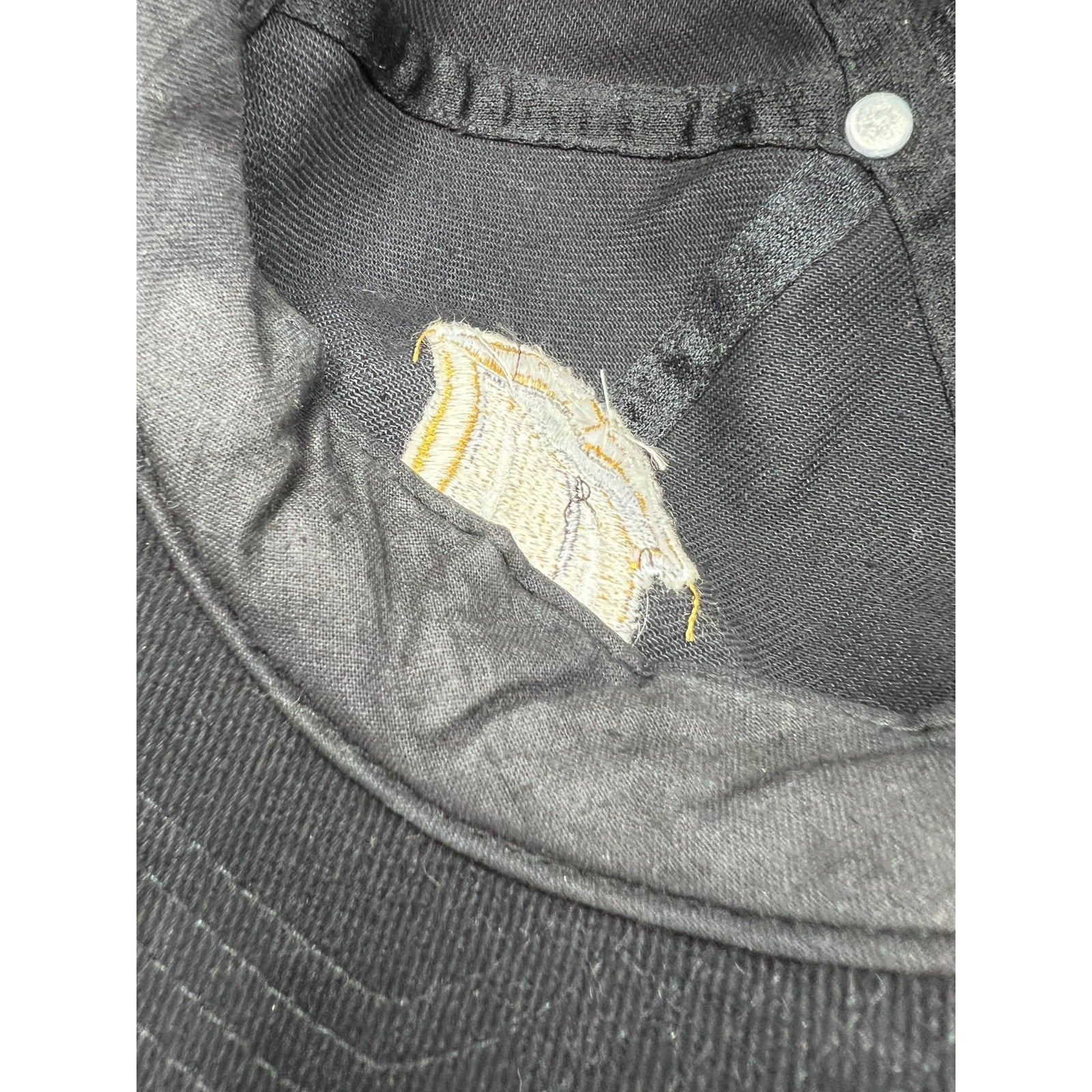 Vintage 1997 Rolling Stones Bridges to Babylon Tour Band Hat Black Snapback