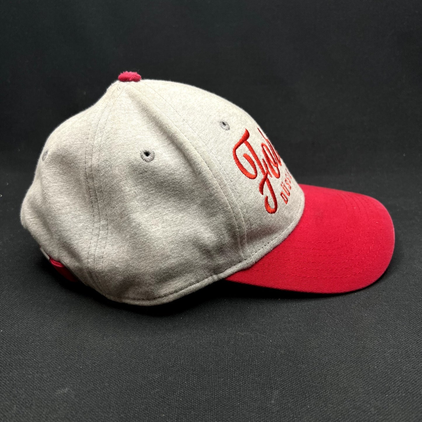 Fortuna Düsseldorf Strapback Hat Gray Red Soccer Cap