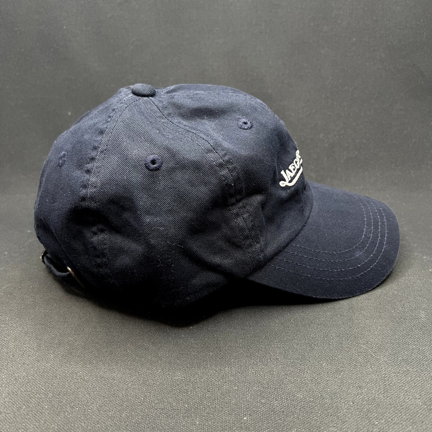 Vintage Jaeger-LeCoultre Luxury Watch Brand Strapback Hat Imperial Headwear Navy