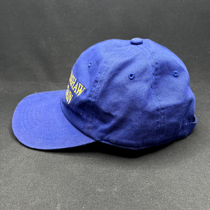 Make Crenshaw Great Again Strapback Hat Blue Gold Nissin Caps