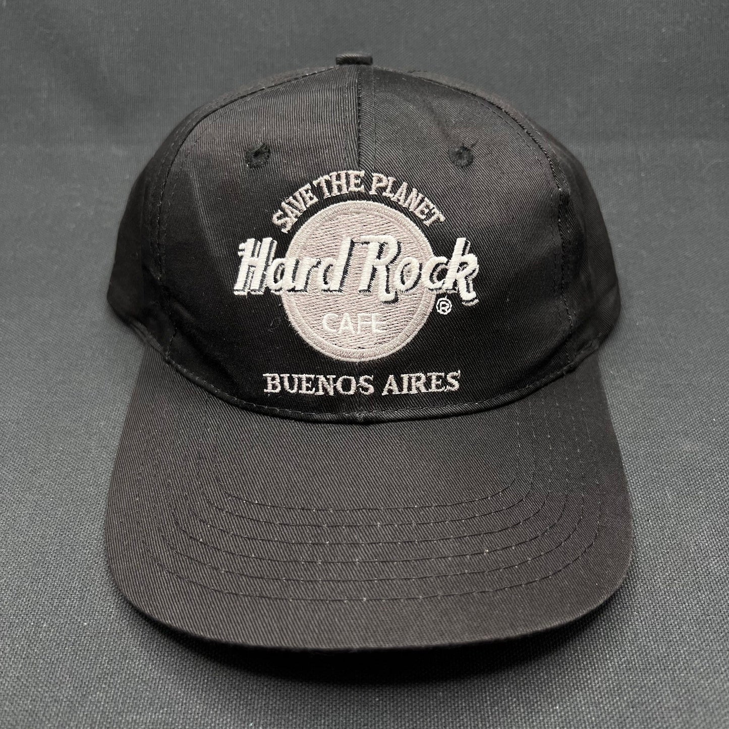 Hard Rock Cafe Buenos Aires Snapback – Vintage Planet Logo Hat