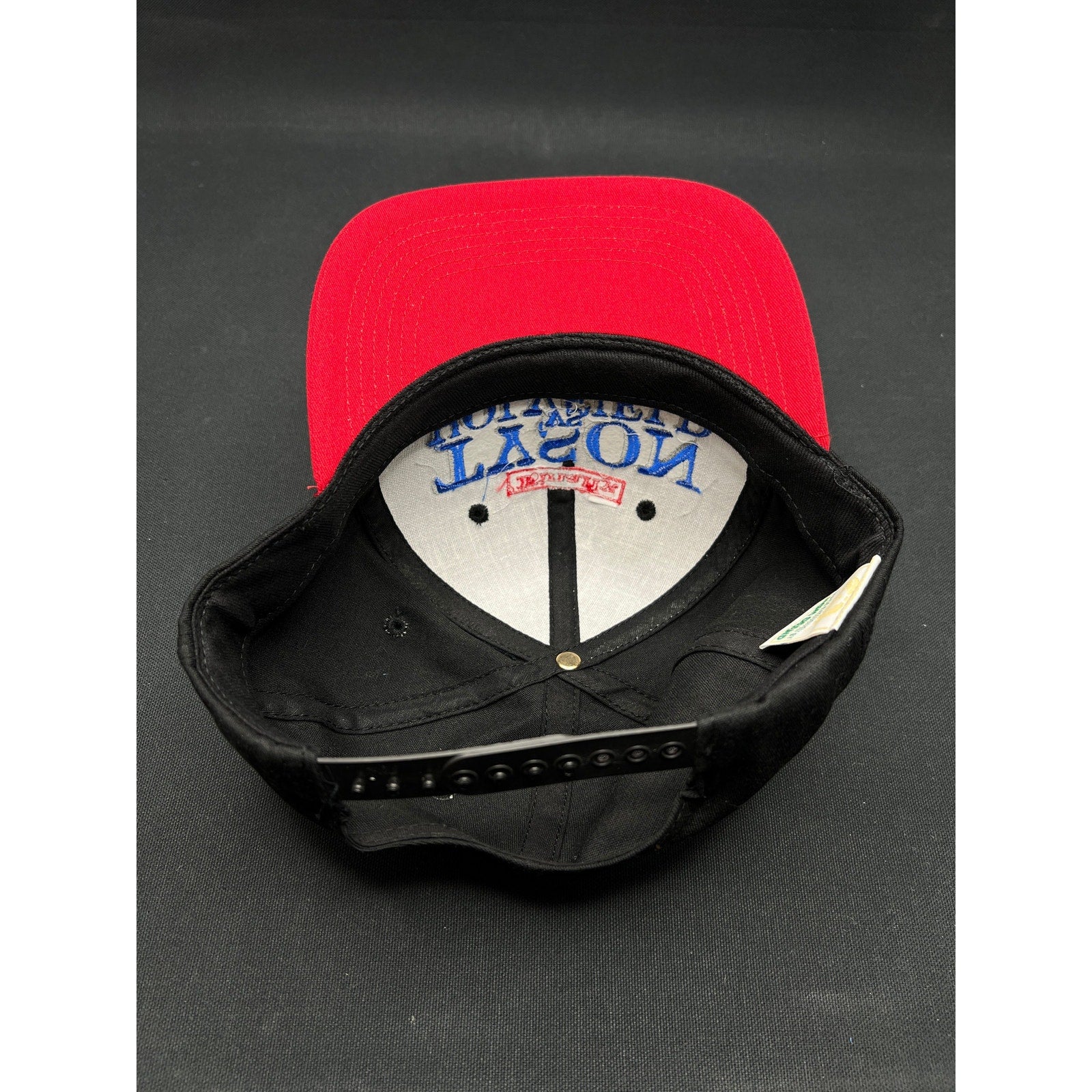 Vintage 1996 Tyson vs Holyfield Finally Hat MGM Grand Fight Snapback Made In USA