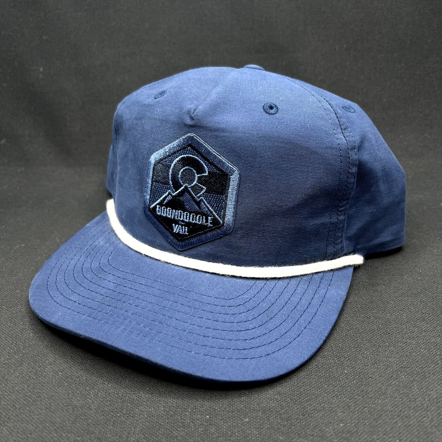 Boondoggle Vail Richardson Outdoor Snapback Rope Hat Colorado