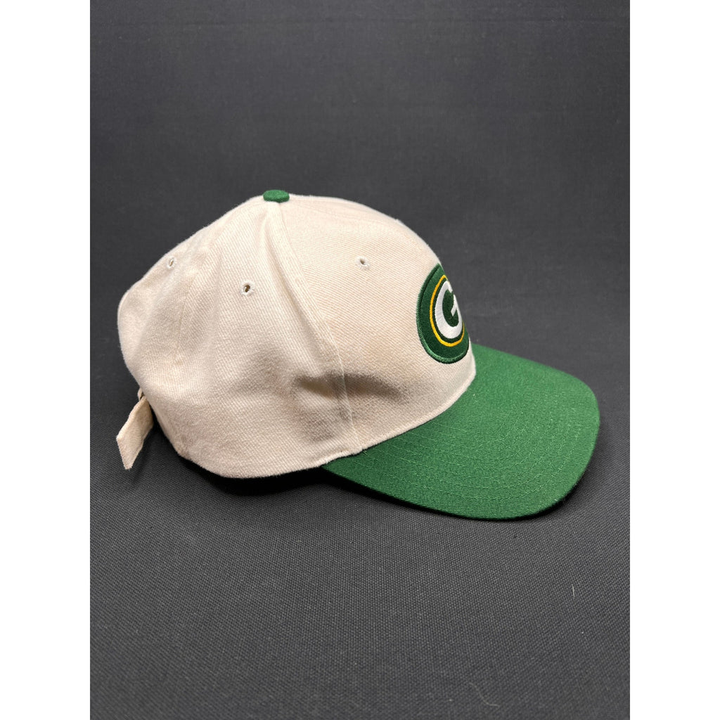 Vintage 90s Green Bay Packers Strapback Hat Twins Enterprise NFL Macau