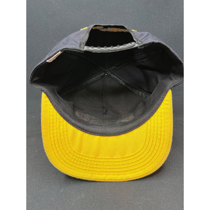Vintage Jose Cuervo Primo Tequila Snapback Hat M&B Headwear USA Black & Gold
