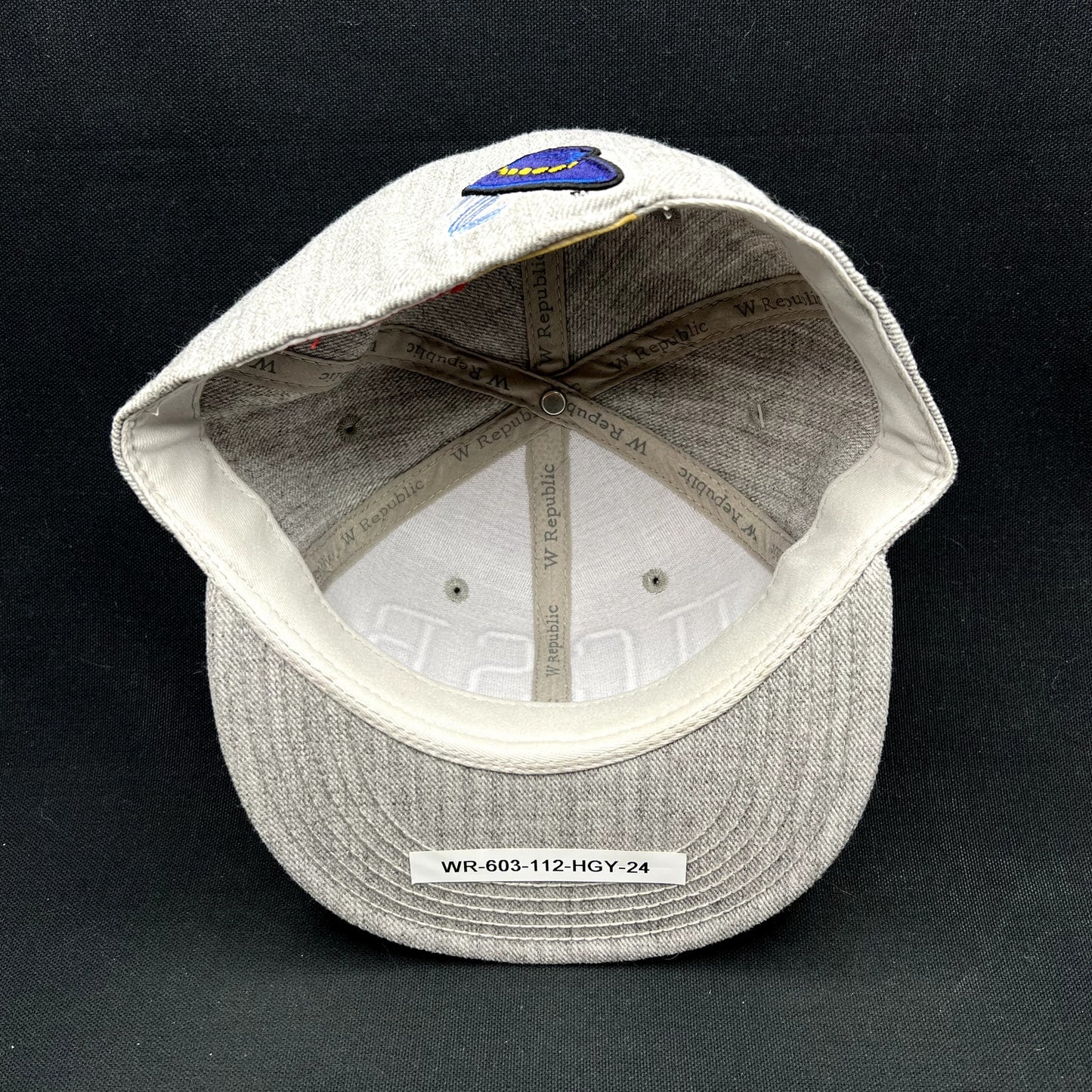 UCSB Gauchos Fitted Hat 7 1/8 Gray Blue W Republic Collegiate Cap NWT
