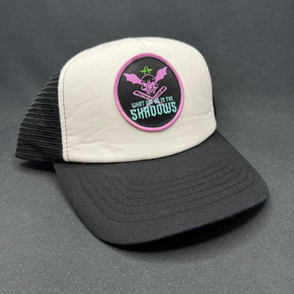 FX What We Do In The Shadows Promo Trucker Snapback Hat Black