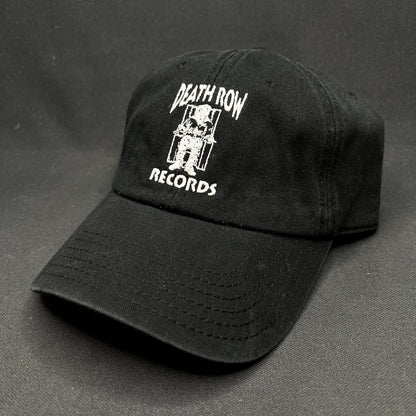 Death Row Records Strapback Hat Black Hip Hop Rap Logo Cap
