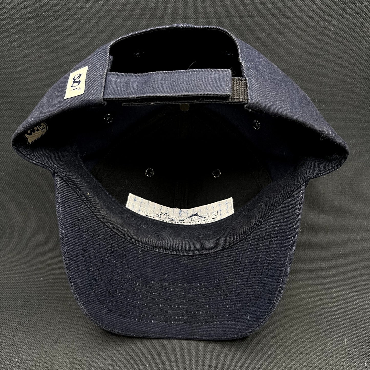 Vintage Statendam Holland America Cruise Ship Strapback Hat Navy