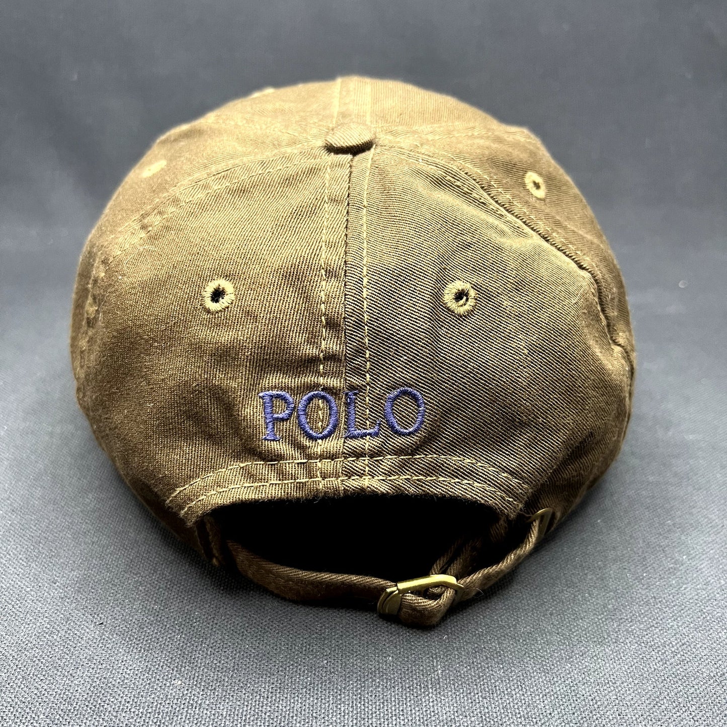 Polo Ralph Lauren Strapback Hat Brown Classic Pony Cap