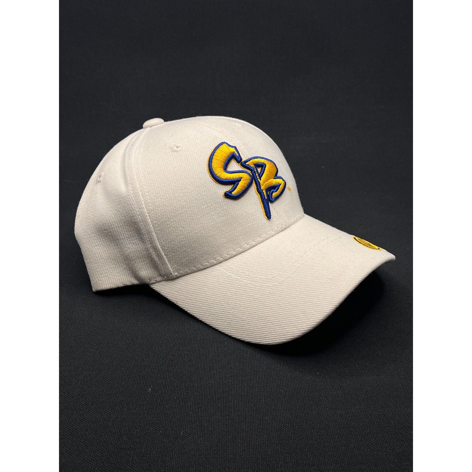 Y2K UCSB Gauchos Strapback Hat Tan w/ Logo Embroidery – New w/ Tags