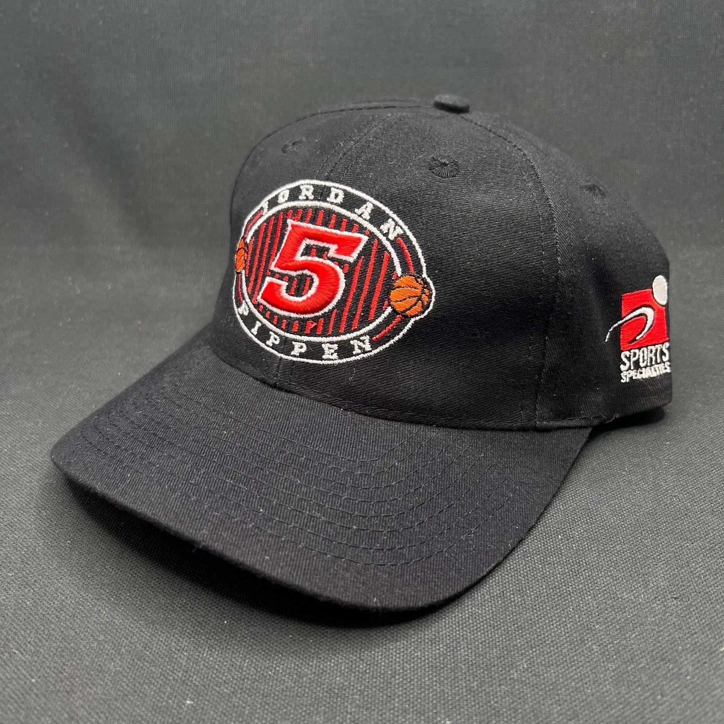 Vintage Chicago Bulls Jordan Pippen 5th Championship Snapback Sports Specialties