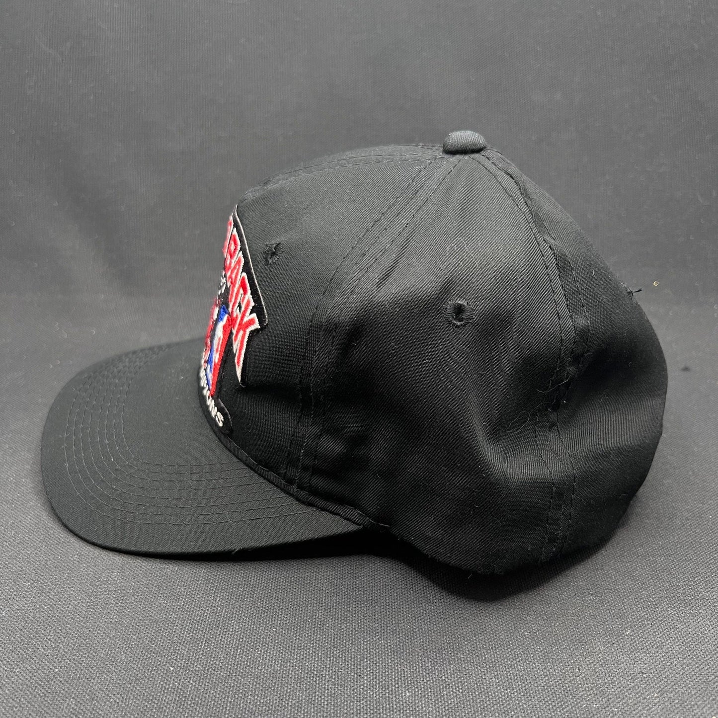 1992 Chicago Bulls Back-to-Back Champions Snapback Signed Stacey King