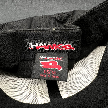 Tony Hawk Hawk Clothing Retro Logo Strapback Hat Black White OSFM