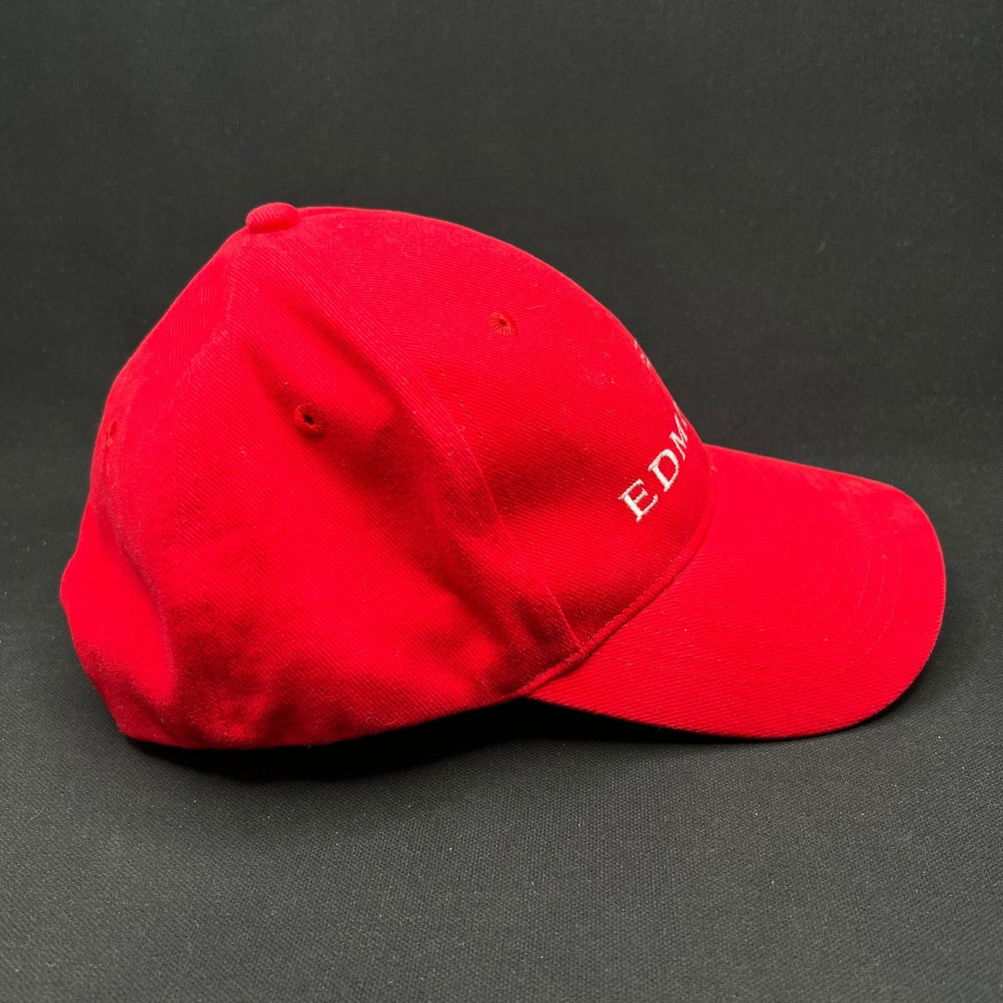 Edmiston Yachting Monaco Red Snapback Hat Luxury Yacht Crew Cap