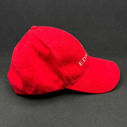 Edmiston Yachting Monaco Red Snapback Hat Luxury Yacht Crew Cap