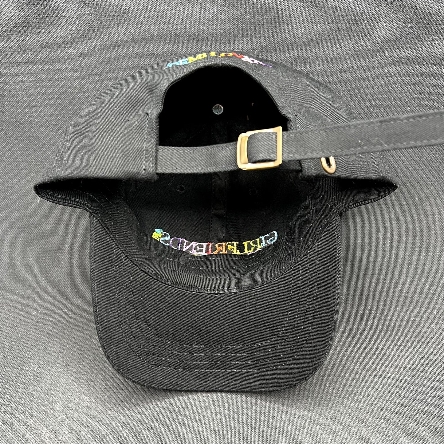 Demi Lovato Girlfriends Boyfriends Rainbow Dad Hat Yupoong