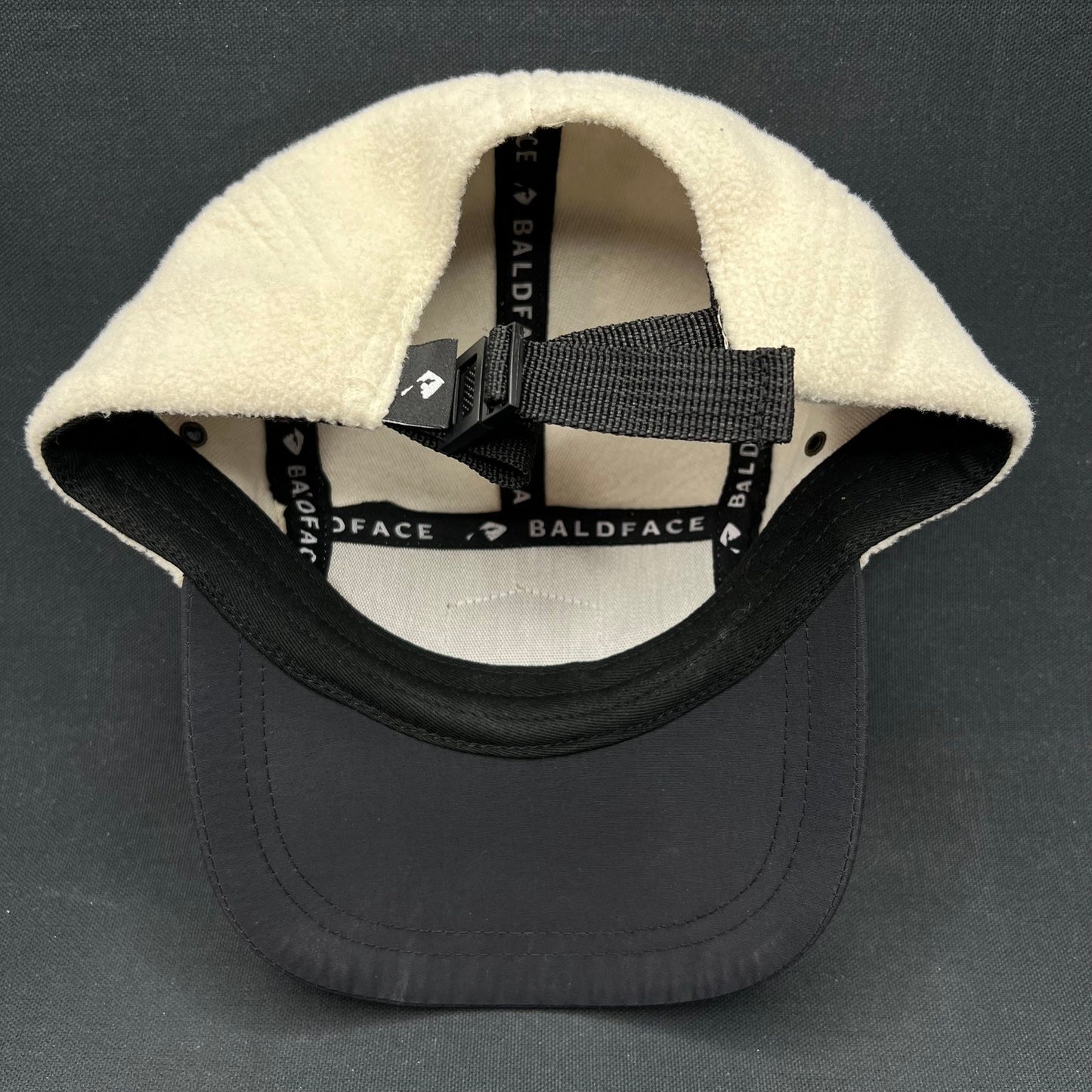Baldface Fleece Strapback Hat Retro Outdoor Ski Snowboarding Cap