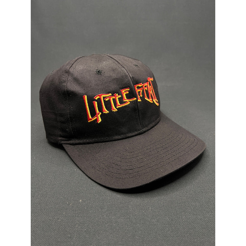 Vintage 90's Little Feat Black Snapback Hat – Red/Yellow Embroidered Logo
