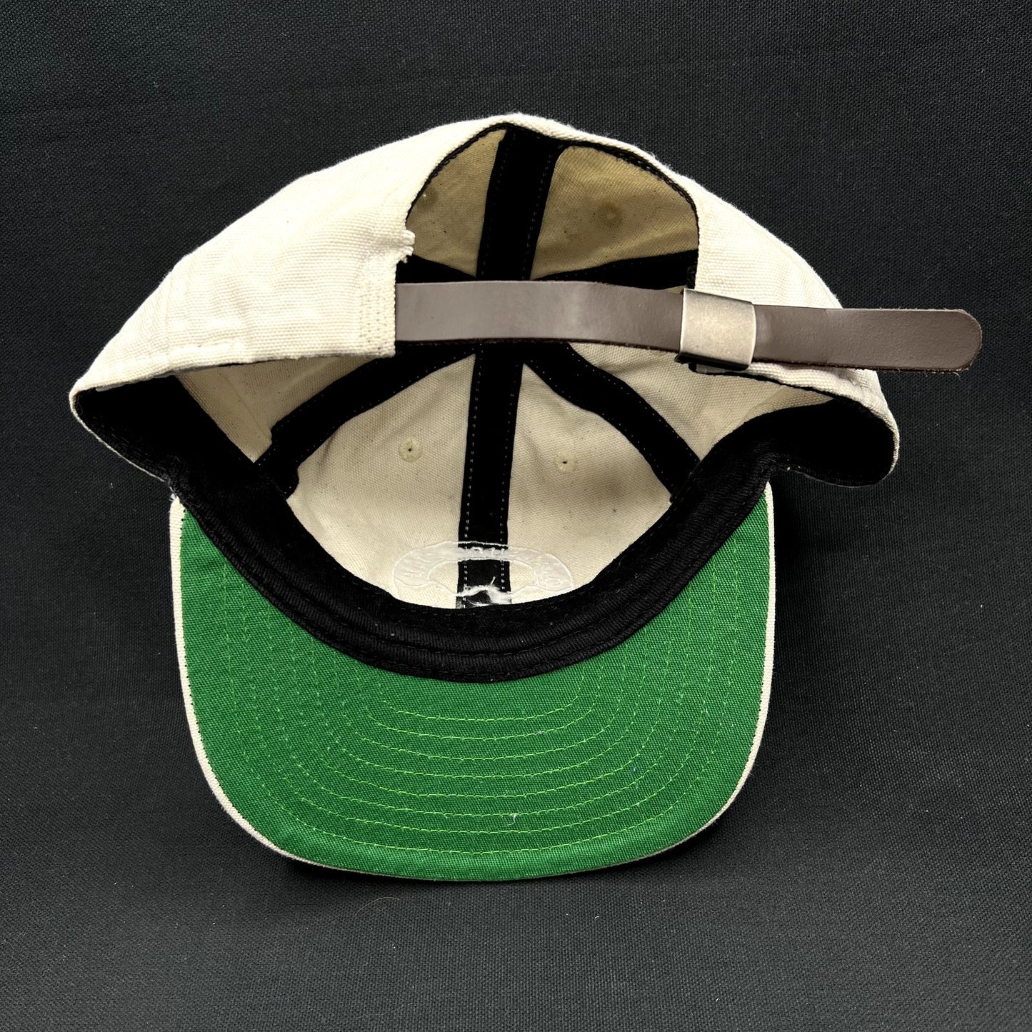 Vintage Y2K Ojai Surf Club Strapback Hat USA Made Minimal