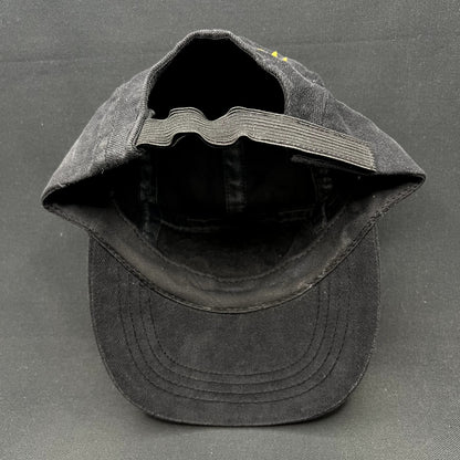 Vintage Atomic ARC Ski Strapback Hat Black Austria Alpine Skiing 90s Cap11