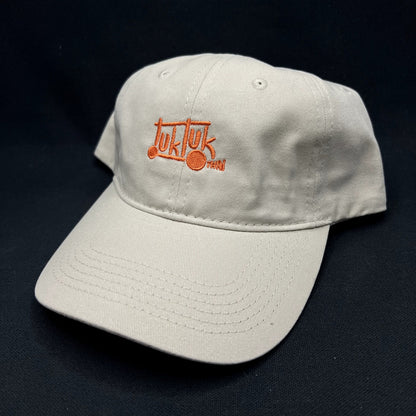 Tuk Tuk Thai Restaurant Strapback Hat Beige Port & Company