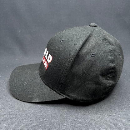 World of Racing Flexfit Hat Black Racing Motorsports Cap L/XL