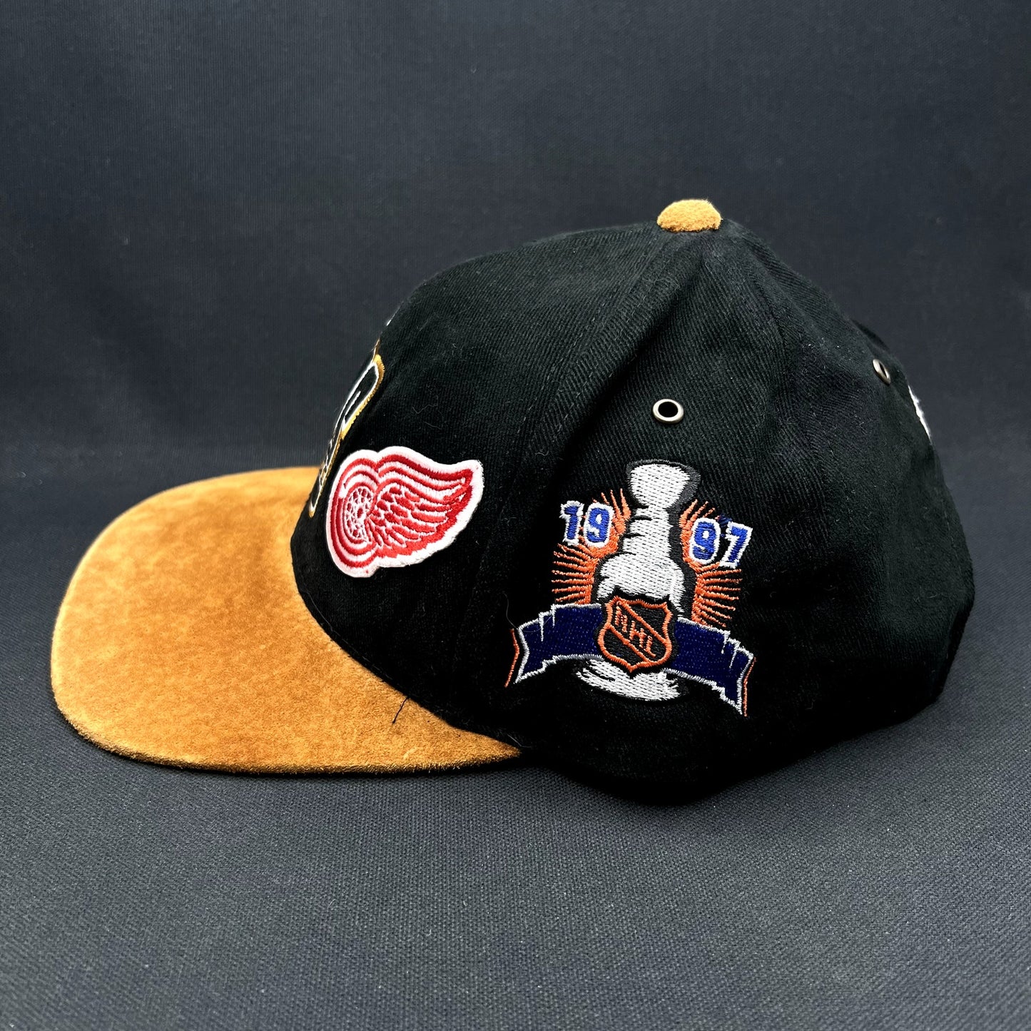 Vintage 1997 Stanley Cup Champs Red Wings Starter Strapback Hat